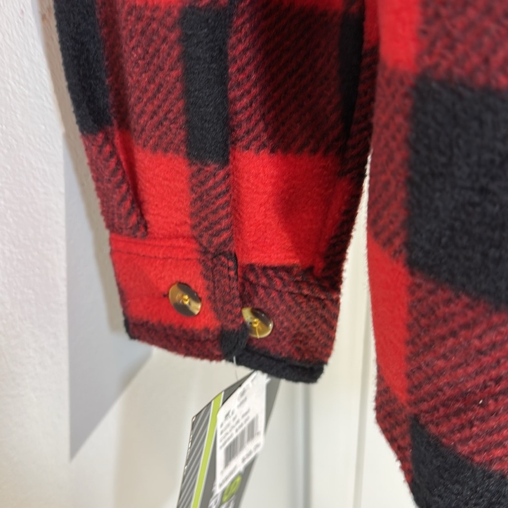 NWT North 15 Flannel Hoodie Medium - Picture 9 of 12